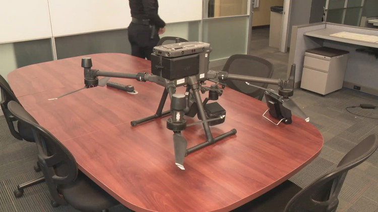 Sacramento Police and Fire Departments Consider Future Drone Use . Opens in a new window.