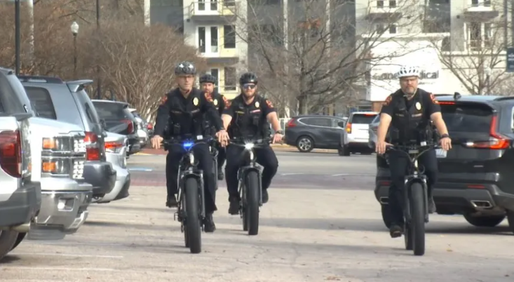 How Raleigh Police Use Electric Bikes to Patrol the Downtown, Other Areas . Opens in a new window.