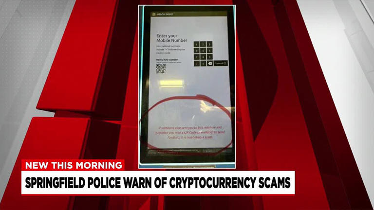 Springfield Police Warn of Cryptocurrency Scams . Opens in a new window.